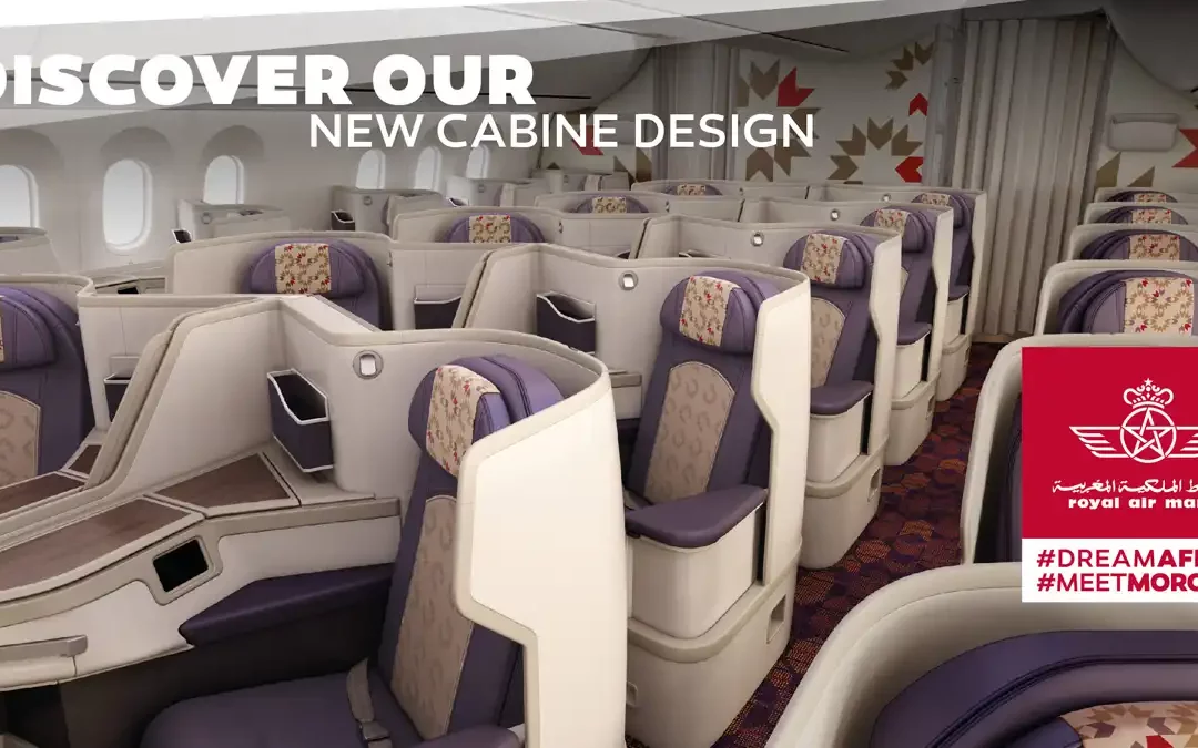 Royal Air Maroc – Business Class accessible et améliorée